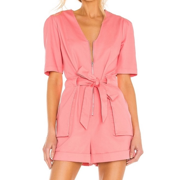 BCBGeneration Pants - BCBG Coral Denim Romper
